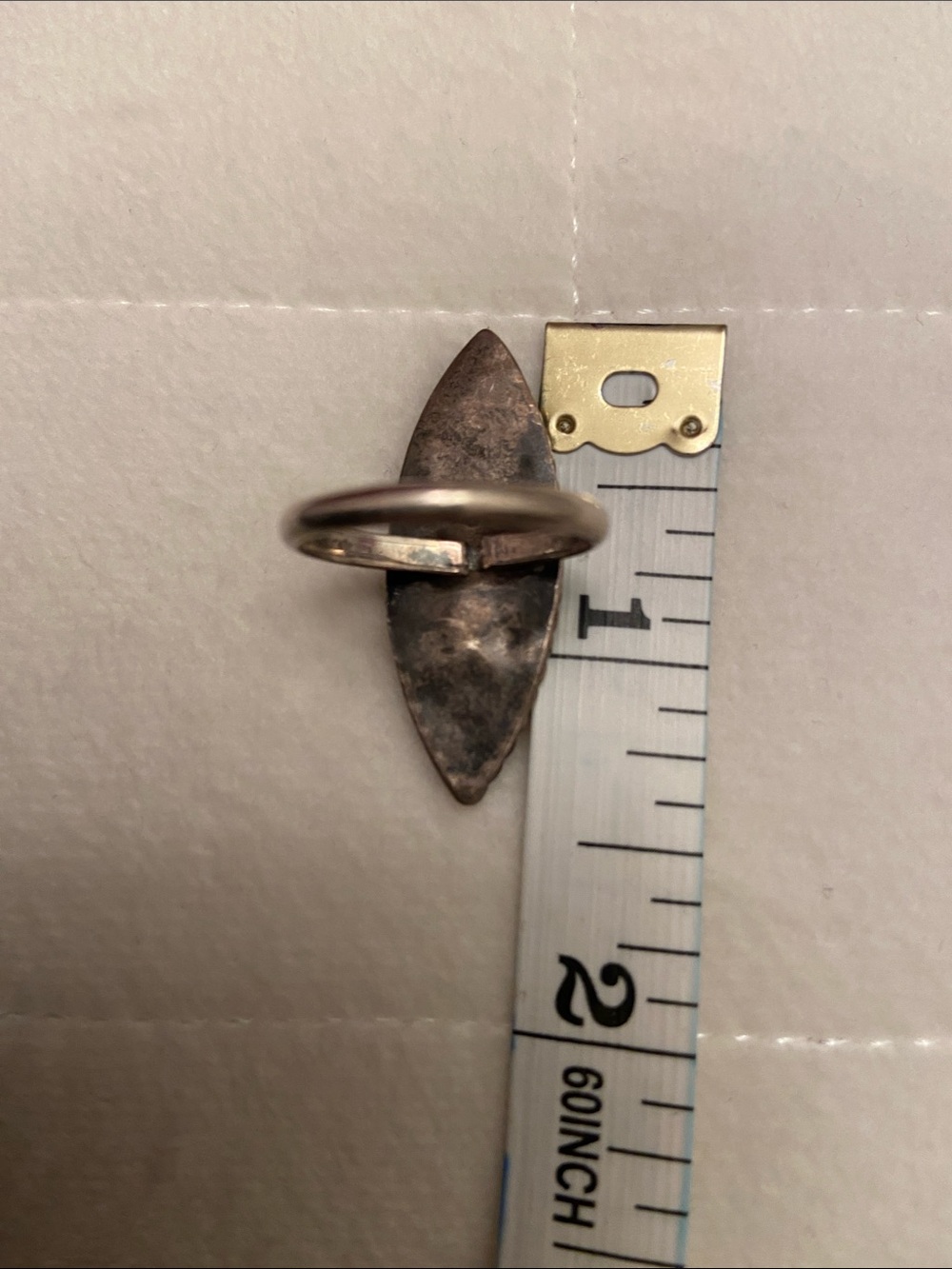 Vintage Native American Zuni Sterling Silver Ring - Picture 7 of 7